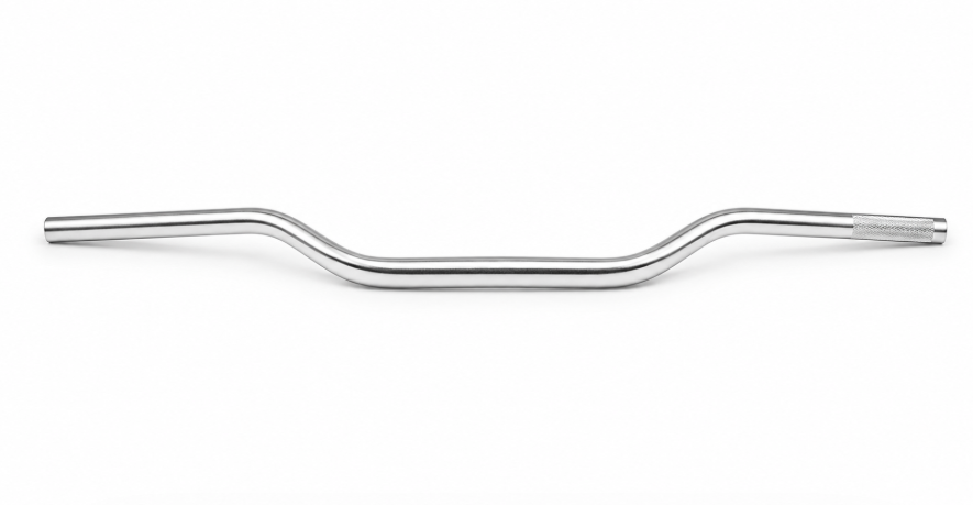 Chrome tapered handlebars