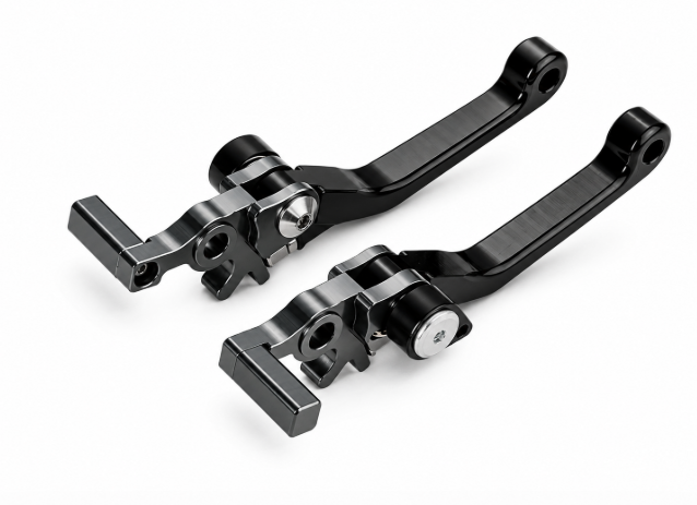 Black performance brake levers